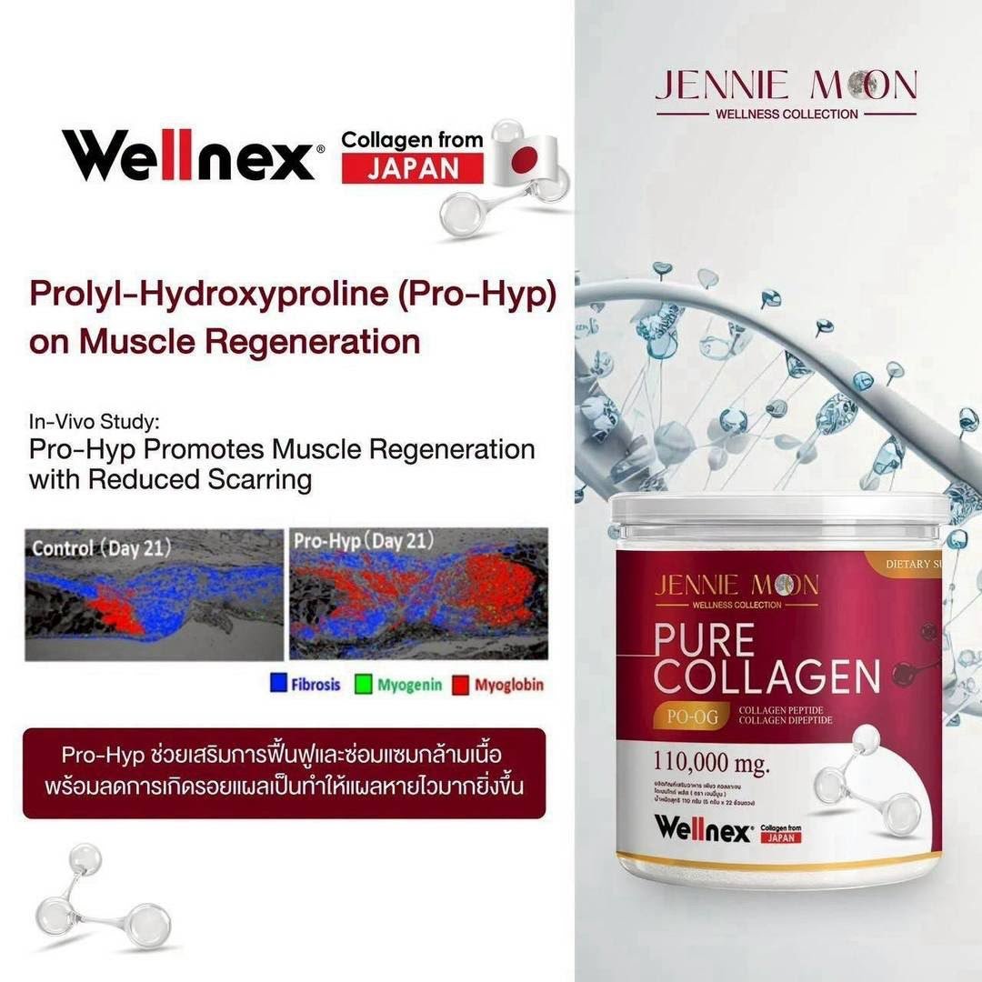 JENNIE MOON PURE COLLAGEN PO-OG 110,000 mg / 110 g — Wellnex Collagen