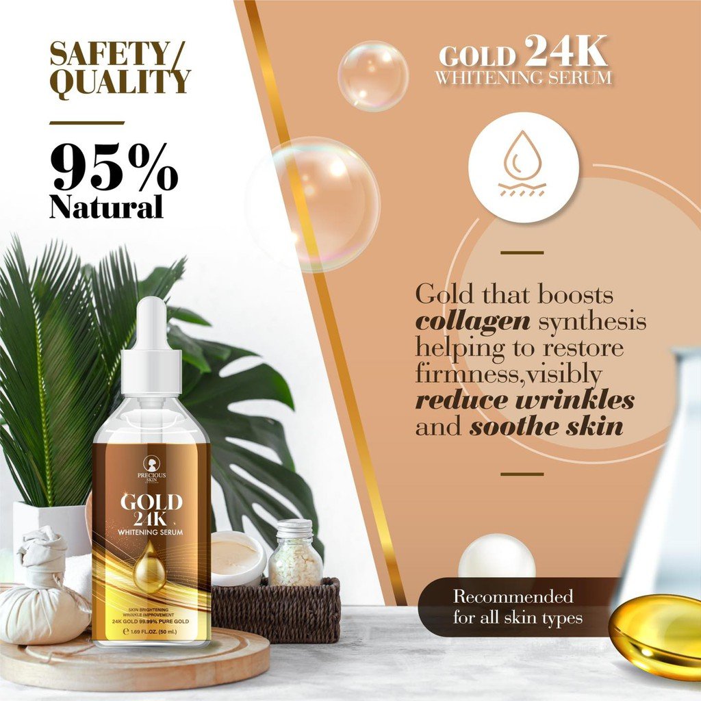 Precious Skin Gold 24k Whitening Serum