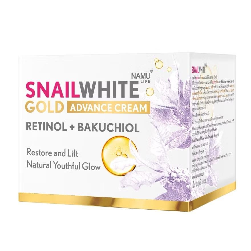 Namu Life SNAILWHITE Gold Advance Cream Retinol + Bakuchiol
