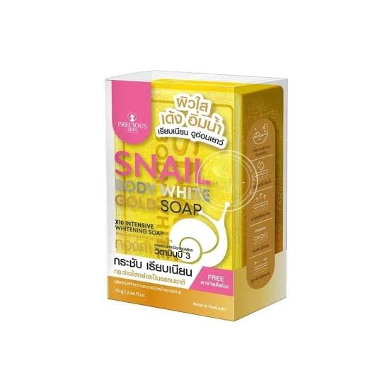 Precious Skin Snail Body White Gold Soap