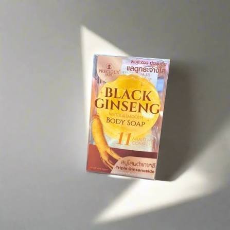 Black Ginseng White and Smooth Body Soap Precious Skin