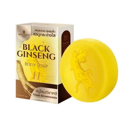 Black Ginseng White and Smooth Body Soap Precious Skin