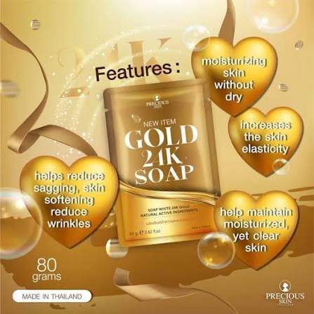 Gold 24k Soap Precious Skin