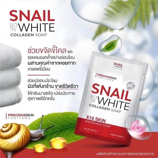 Snail Body Collagen Soap Precious Skin
