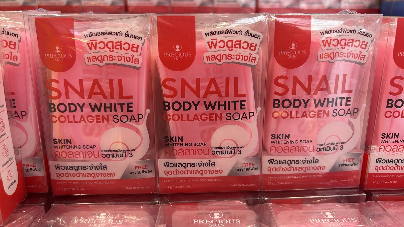 Snail Body Collagen Soap Precious Skin