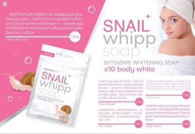 Snail Whipp Soap Intensive Whitening Soap