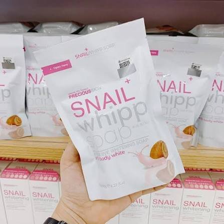 Snail Whipp Soap Intensive Whitening Soap