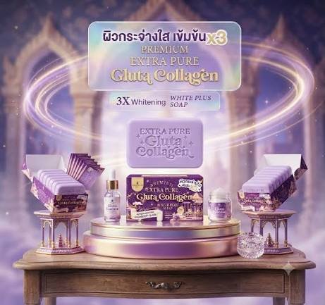 Extra Pure Gluta Collagen White Plus Soap