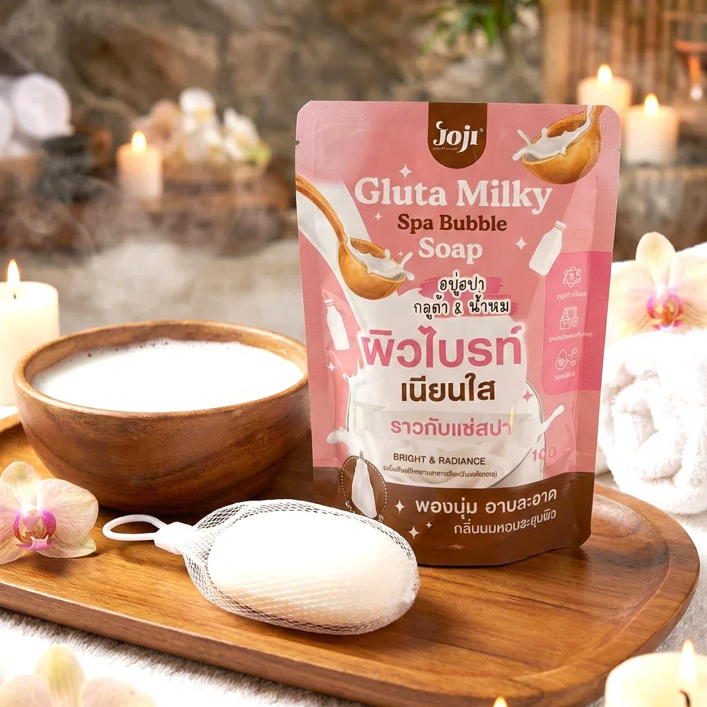 Gluta Milky Spa Bubble Soap