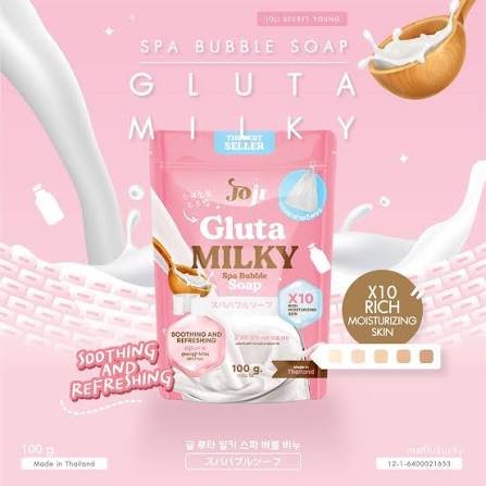 Gluta Milky Spa Bubble Soap