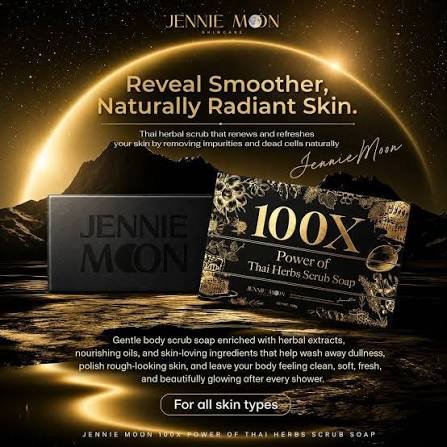Jennie Moon 100X Power of Thai Herbs Scrub Soap