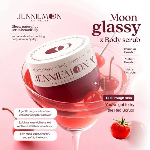 Jennie Moon Glassy X Body Scrub Glow