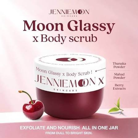 Jennie Moon Glassy X Body Scrub Glow