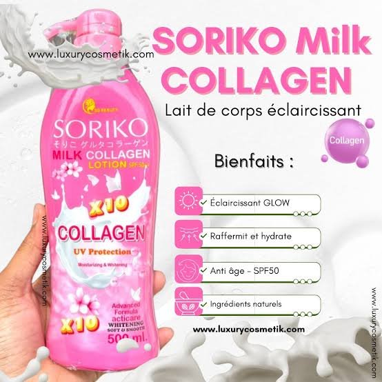 Soriko Milk Collagen Lotion - image 1